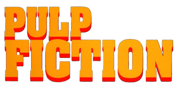 Logo of Pulp Fiction, a Quentin Tarantino's movie.